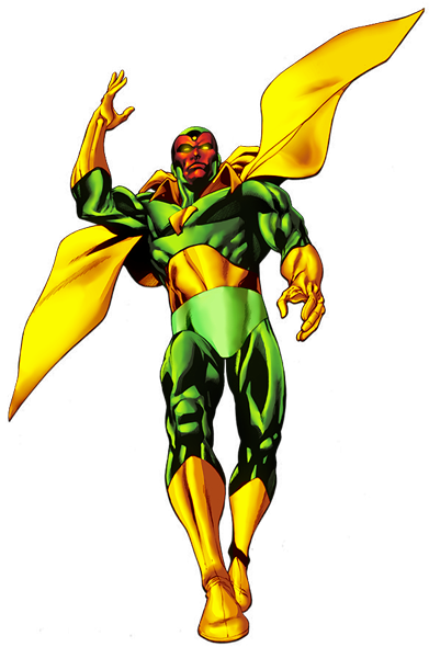 File History - Vision In Avengers Cartoons (400x601)