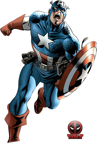 Captain America Png - Captain America Omnibus Vol 1 (350x500)