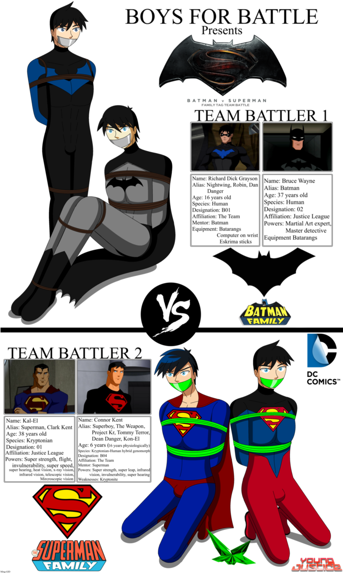 Dc Family Tag Team Match - Superman (688x1160)