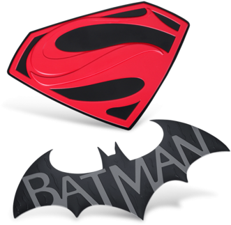 Powerangel Batman Vs Superman Justice League Waterproof - Batman V Superman: Dawn Of Justice (350x350)