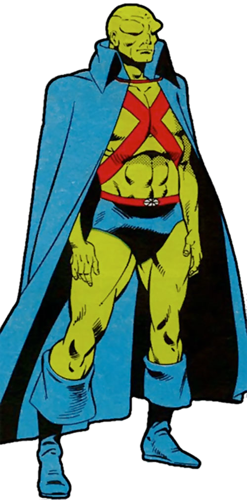 Martian Manhunter Pre-crisis Dc Comics - Martian Manhunter Pre-crisis Dc Comics (500x1010)