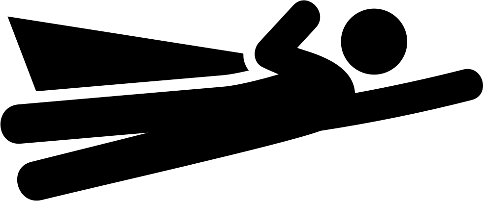 Superman Flying Comments - Superman Icon Png (981x410)