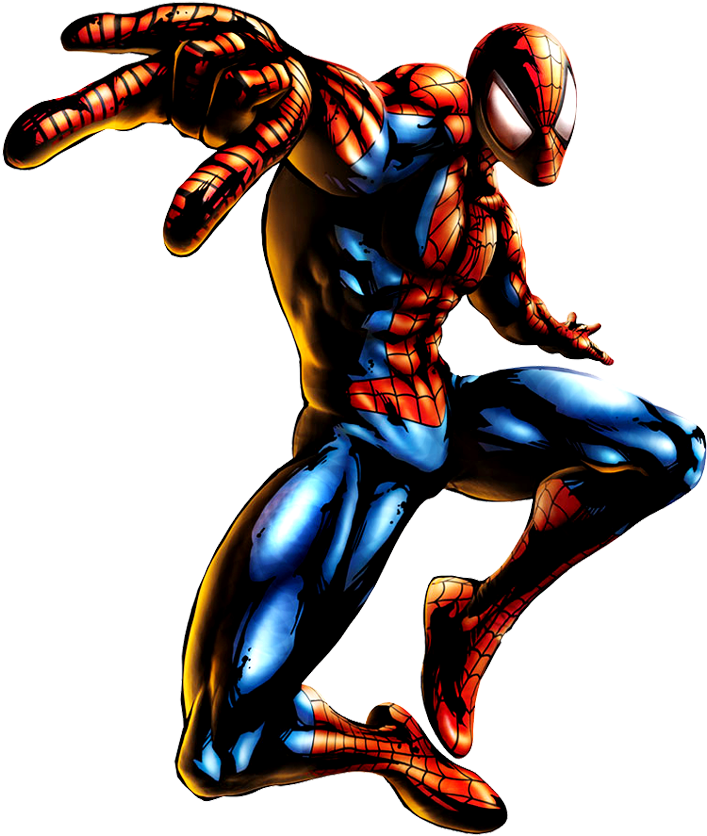 Character Highlight - Ultimate Marvel Vs Capcom 3 Spiderman (768x879)