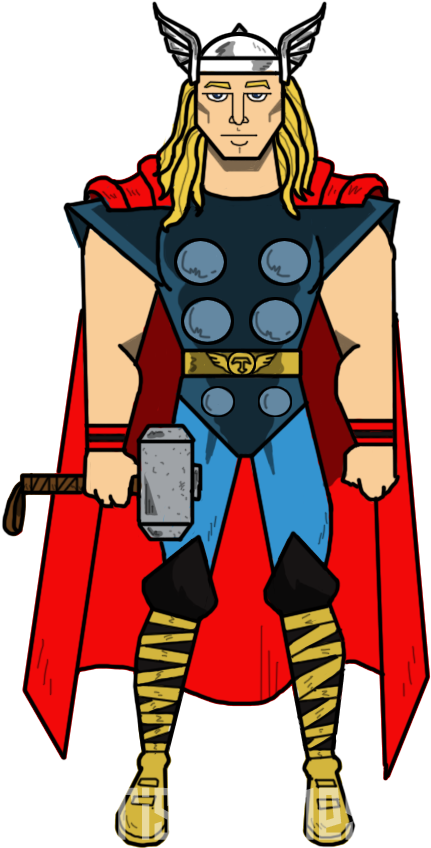 Thor Clipart Classic - Thor Hq Classic (600x900)