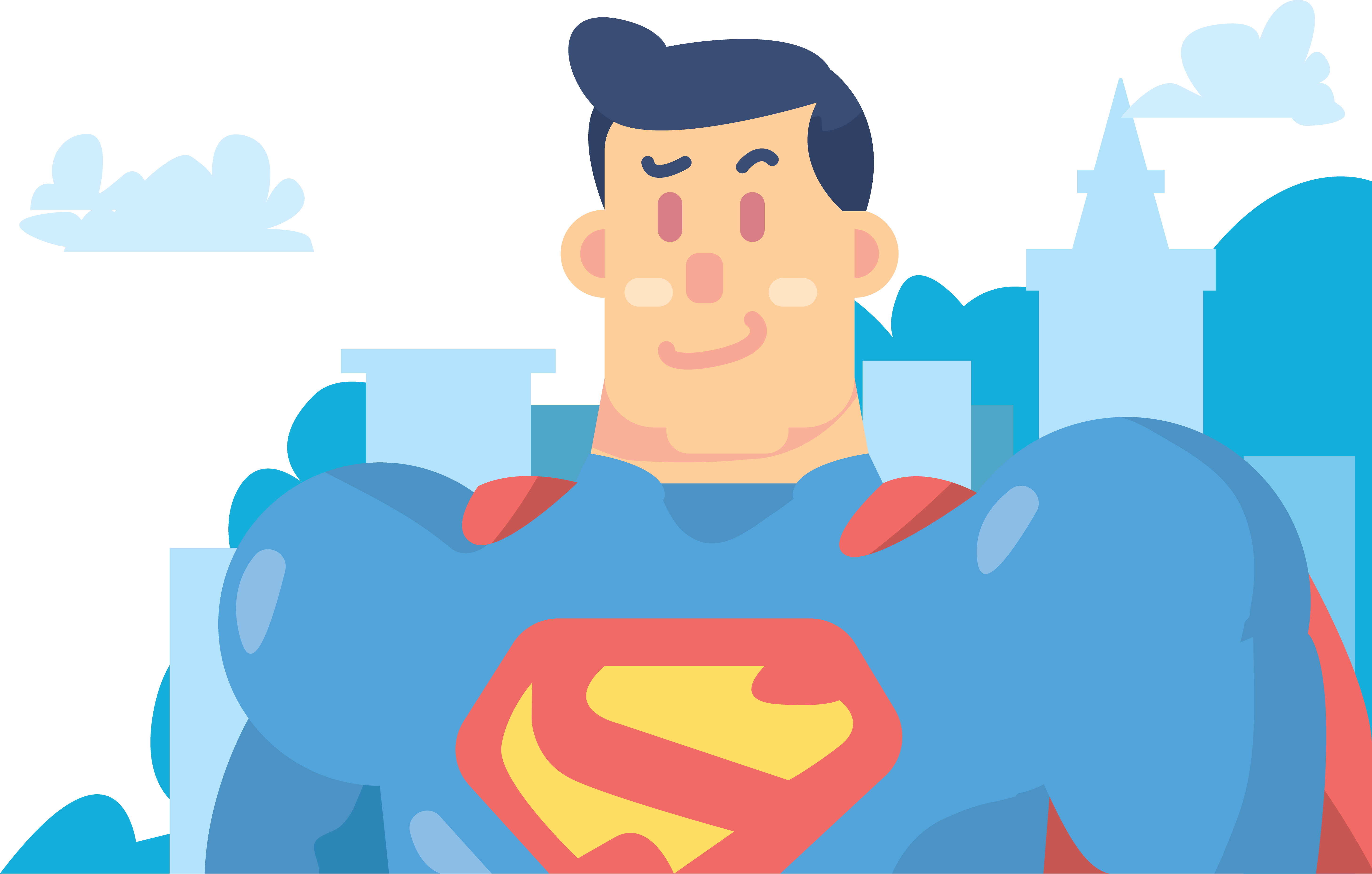 Superman Logo Superhero Clip Art - Superman Logo Superhero Clip Art (5833x3718)