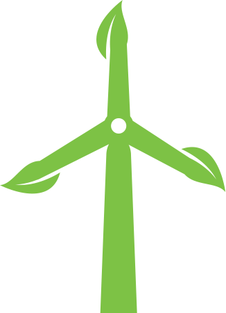 Wind - Clean Wind Energy Symbol (326x450)