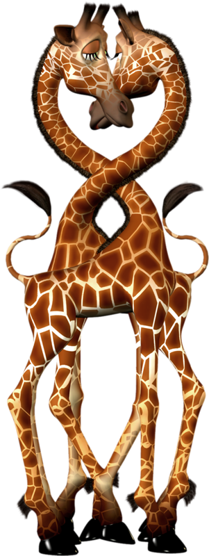 Album - Love Giraffes Tote Bag, Adult Unisex, Natural And Black (301x800)