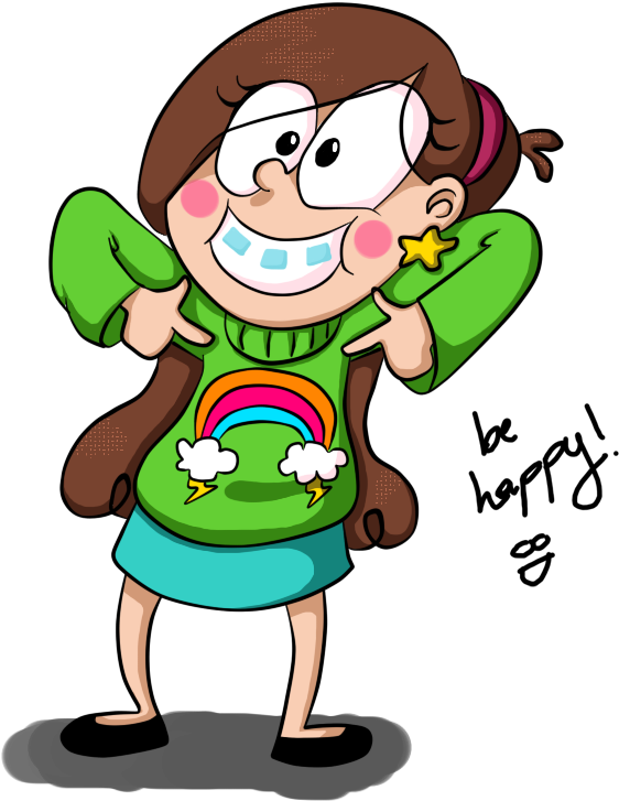 D By Cosmicponye - Girl With Braces Cartoon (728x768)