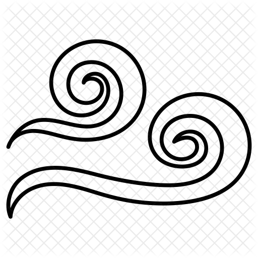 Winds Blowing Icon - Wind Blowing (512x512)