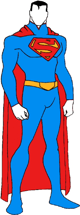 Other Popular Clip Arts - Superman Outfit Clip Art (600x800)
