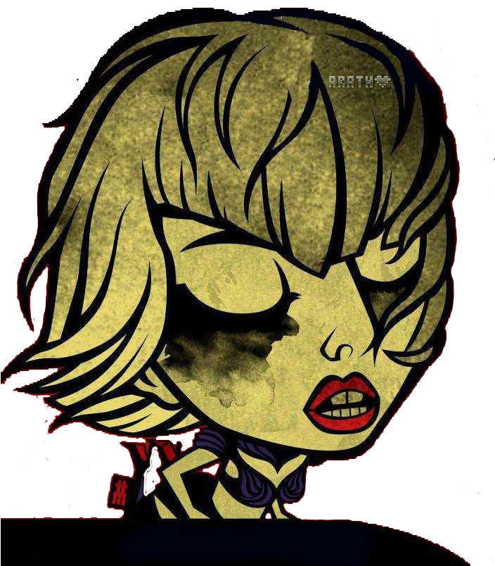 Ladygaga Cartoon Png Packs - Marry The Night Fanart (703x960)