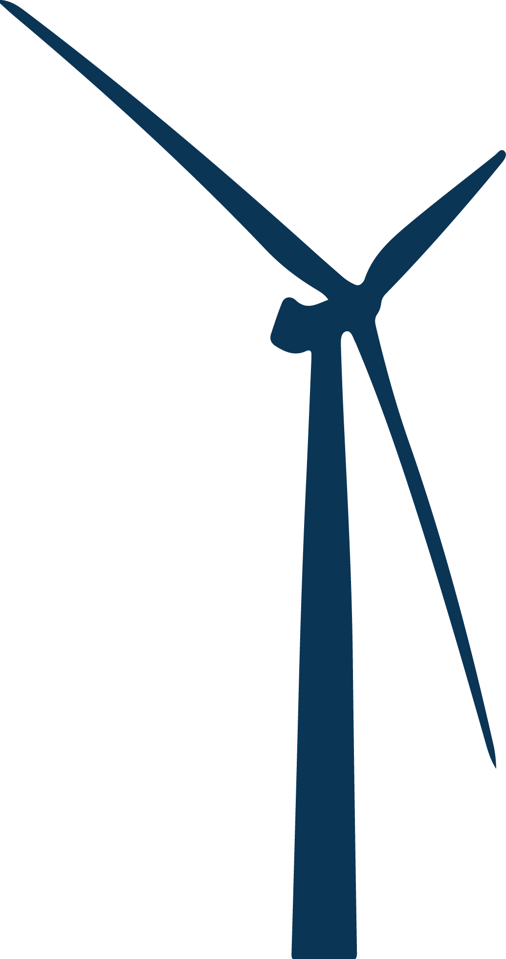 About Hireclix's Strategic Talent Acquisition Consulting - Wind Turbine Clip Art (1035x1960)