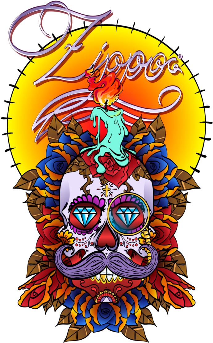 Old School Tattoo Designs With Sugar Skull Old School - Old School (tattoo) (709x1127)