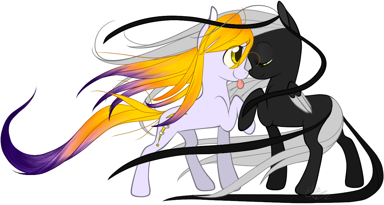 Mlp The Wind In My Hair By Yolly Anda - My Little Pony Hair Drawing (1279x760)