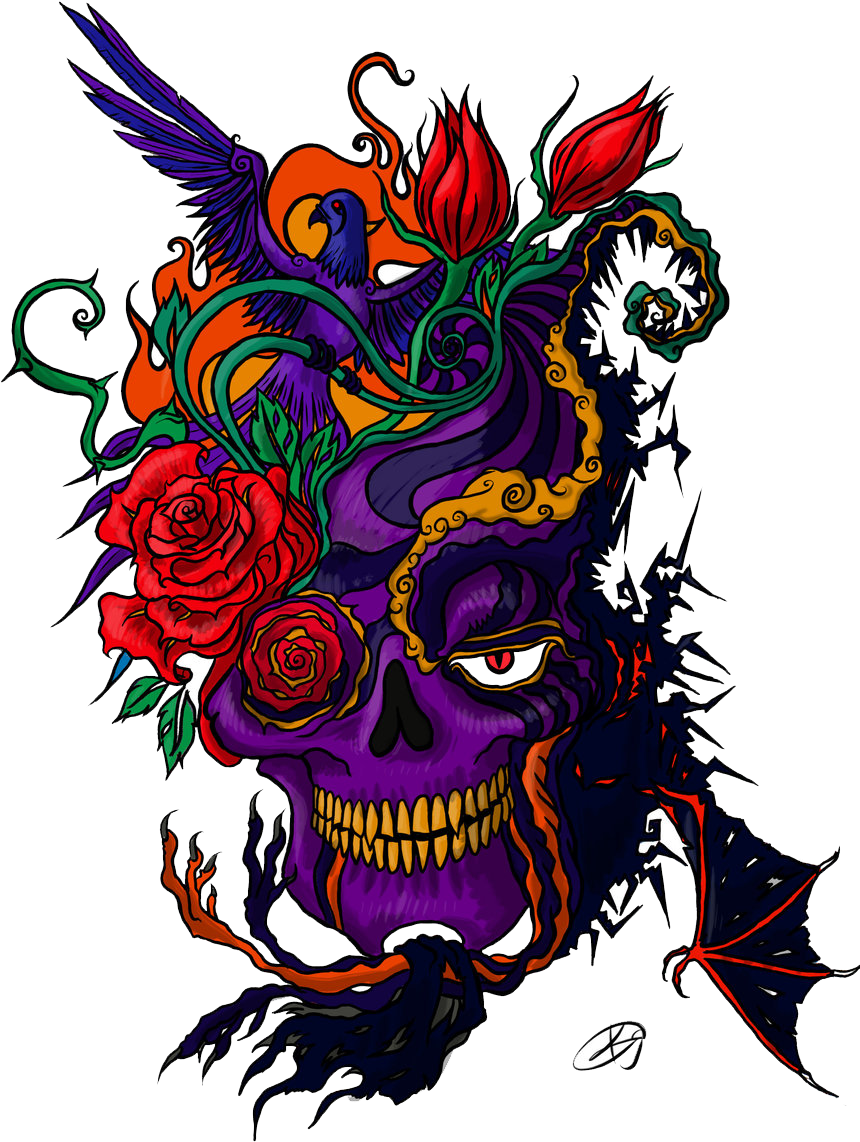 Png File Name - Color Tattoo Png (900x1166)