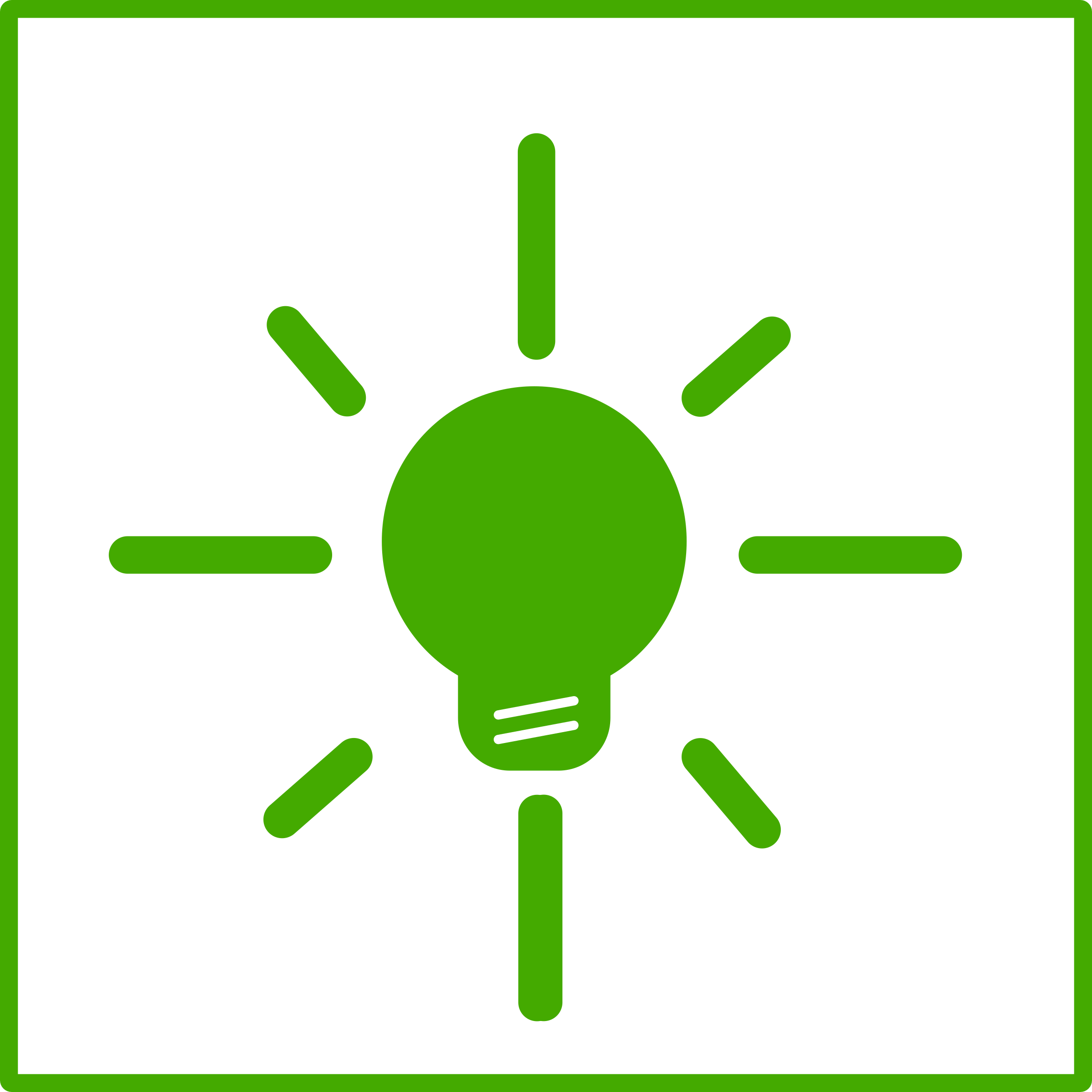 Green Light Bulb Energy Icon Clip Art At Clker - Luz En Biologia (2400x2400)