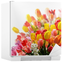 Vinilo Para Nevera Despertar De Primavera - Bouquet (400x400)