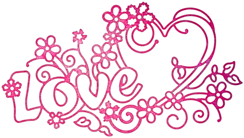 Cheery Lynn Designs Garden Of Love Die Cut Out - Cheery Lynn Designs - Garden Of Love Die - B141 (500x500)