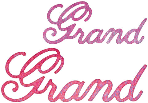 Cheery Lynn Designs Grand Die Cut Out - Cheery Lynn Designs Dies - Grandma Set Of 2 (500x500)