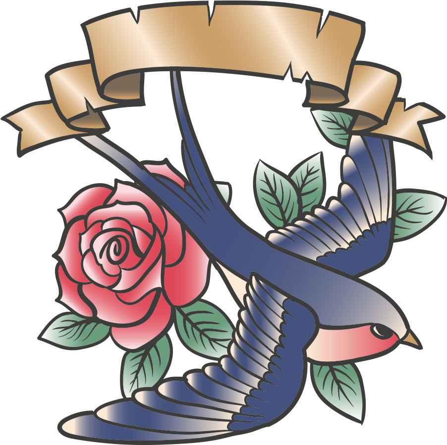 Bird Swallow Tattoo - Bird Swallow Tattoo (1181x1181)