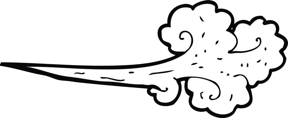 Cartoon Wind Royalty Free Clip Art - Cartoon Wind Effect (1000x410)