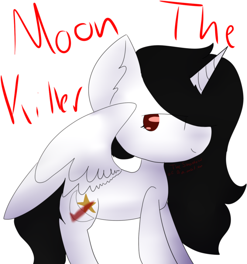 Moon The Killer By Windy Mlp Speedpaint - Art (894x894)