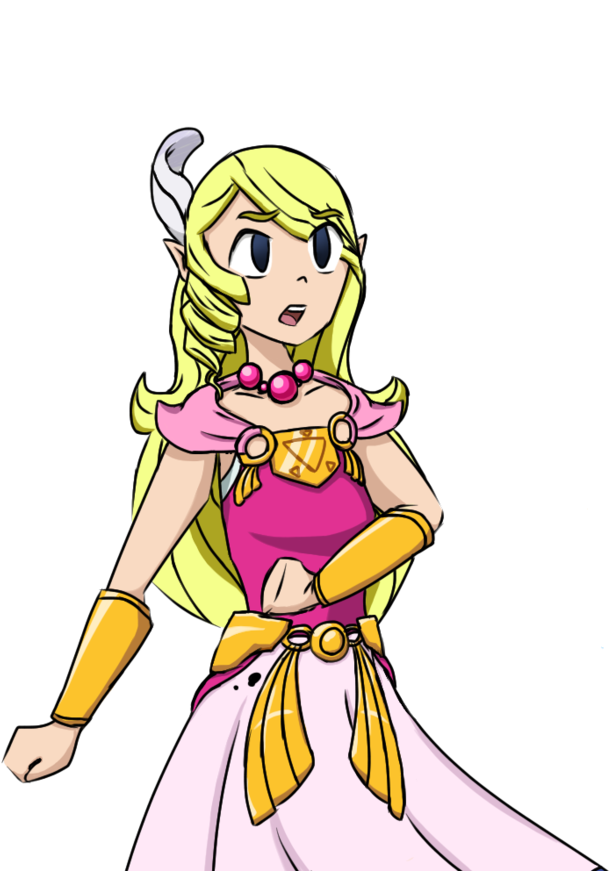 Tale End Not Zelda - Cartoon (878x910)