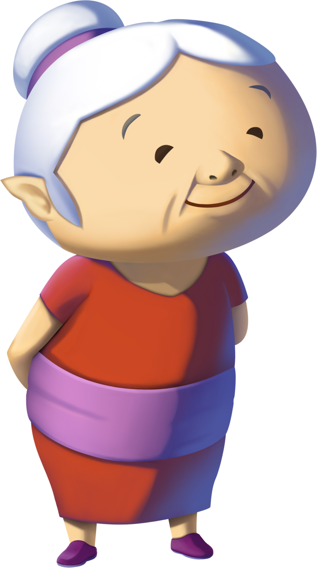 Legend Of Zelda Wind Waker Grandma (1200x2148)