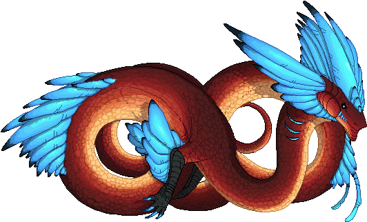 Random Sea Dragon By Azira Star Wind - Illustration (556x343)