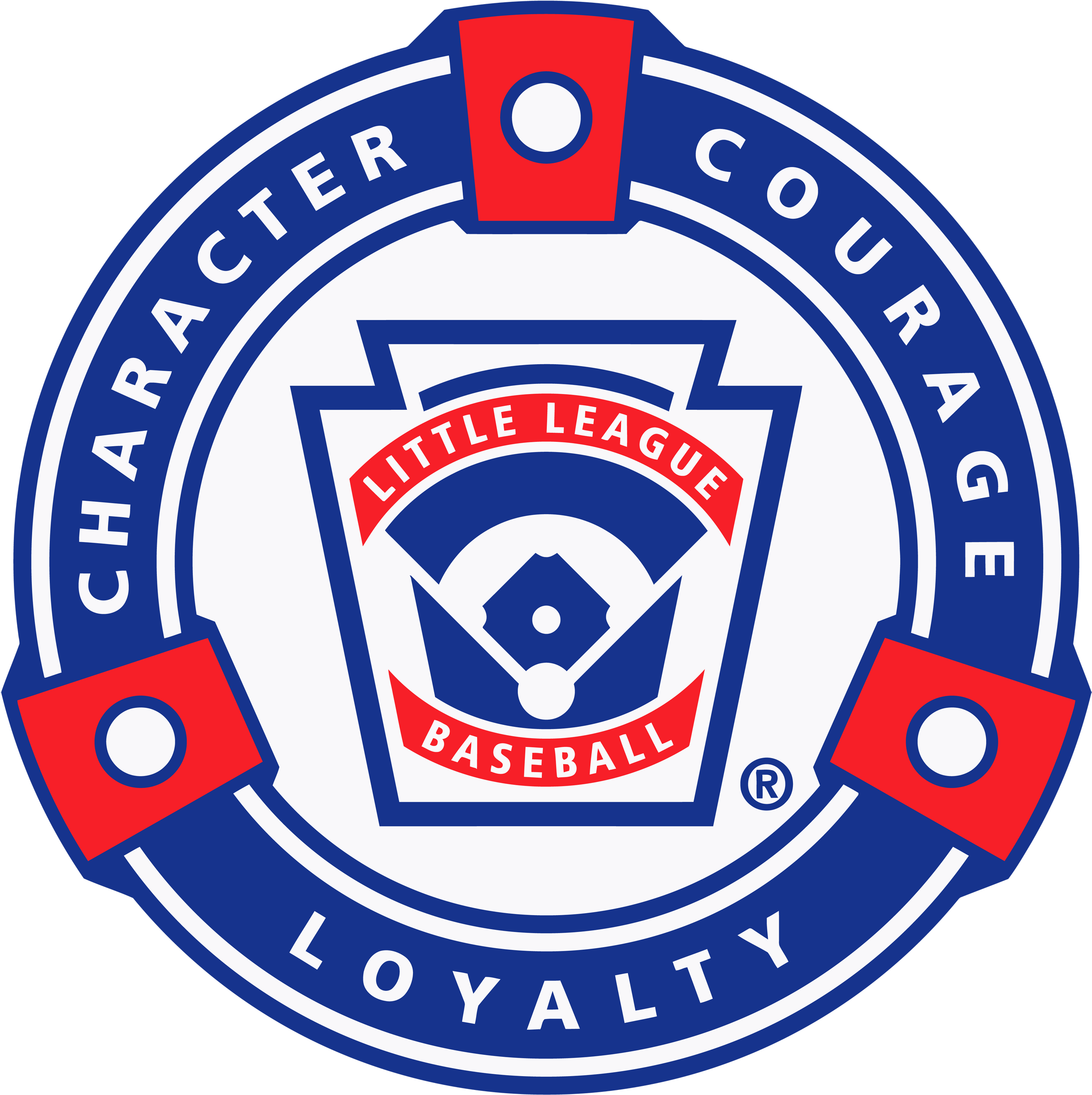 Little League Baseball Logo Circle - Logo Little League Baseball (2500x2500)