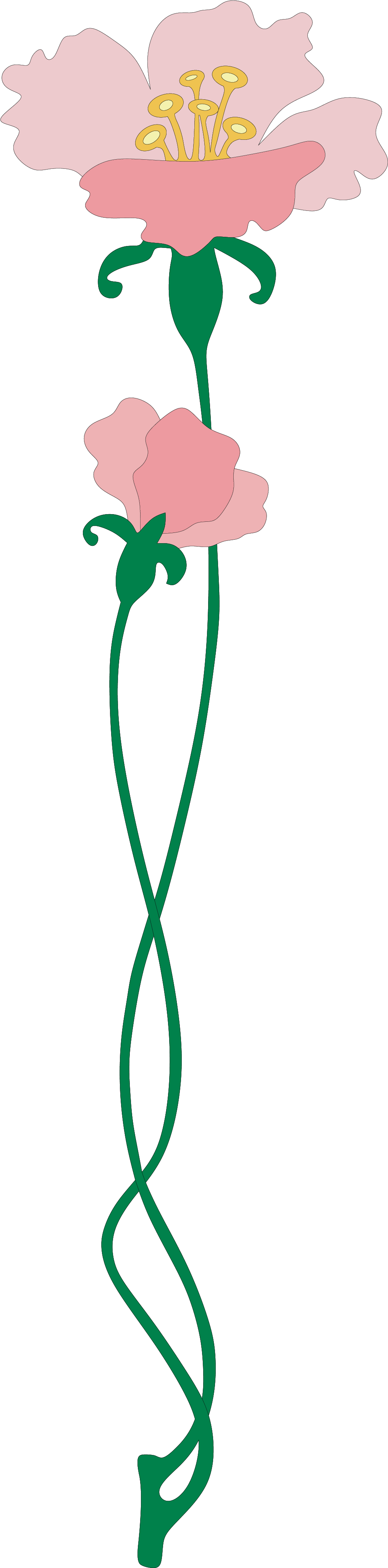 Floral Design Flower - Floral Design Flower (1199x4339)