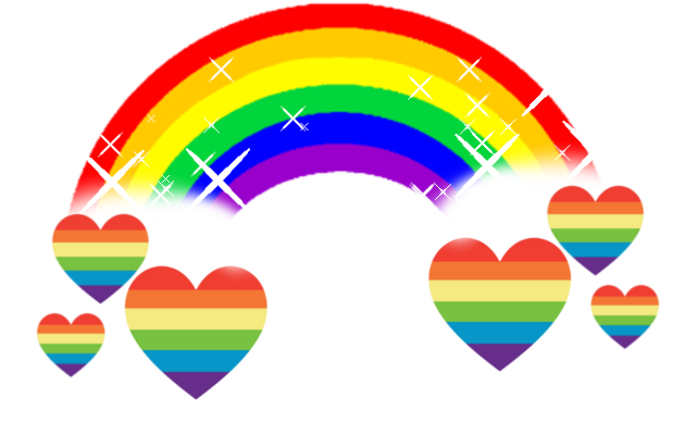 Heart Rainbow Picture - You Color My World Mugs (640x400)