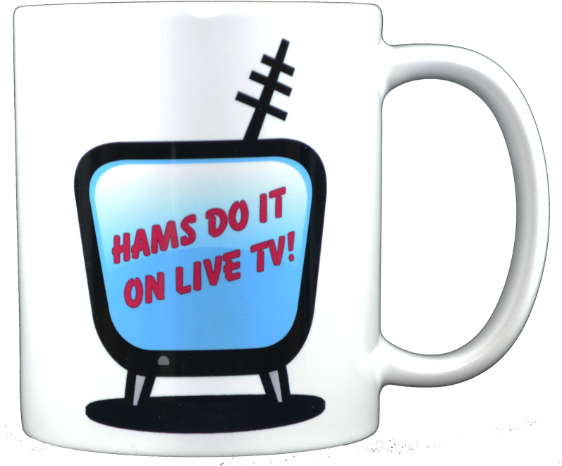 Hams Do It On Live Tv Mug - Coffee Cup (800x691)