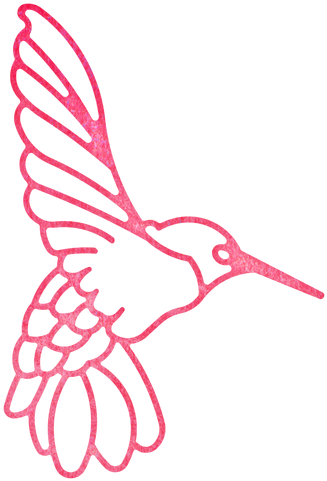 Cheery Lynn Designs Lace Hummingbird Die Cut Out - Cheery Lynn Designs B194 Lace Hummingbird (500x500)