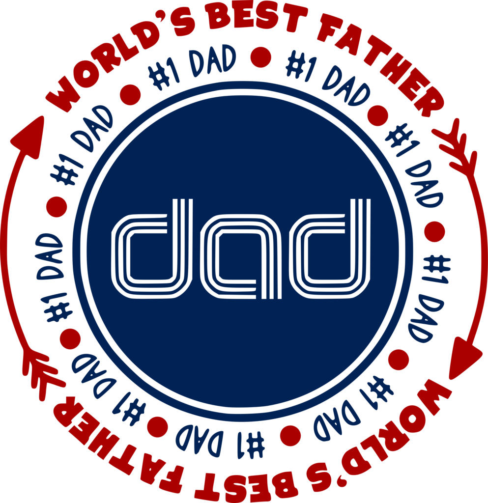 Dad Circle Words - Technics Duplex 5 Slipmats (993x1024)