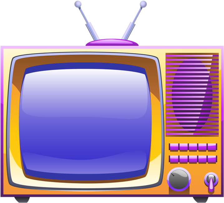 Television Set Cartoon Broadcasting Illustration - Television Set Cartoon Broadcasting Illustration (800x727)