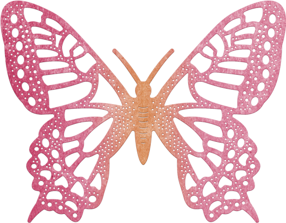 Cheery Lynn Design Dies Exotic Butterfly X-tra Large, - Cheery Lynn Designs - Exotic Butterfly Medium- #2 Die (600x600)