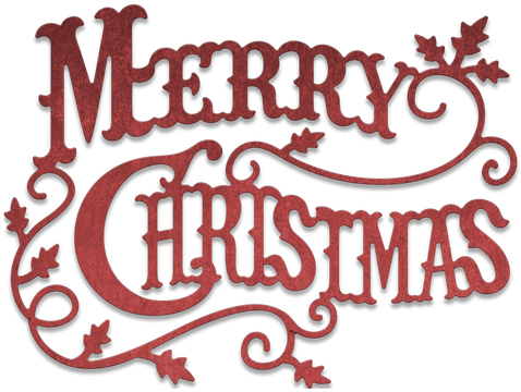 Cheery Lynn Designs Merry Christmas Die Cut Out - Cheery Lynn Designs Die-merry Christmas, 4"x3" (500x500)