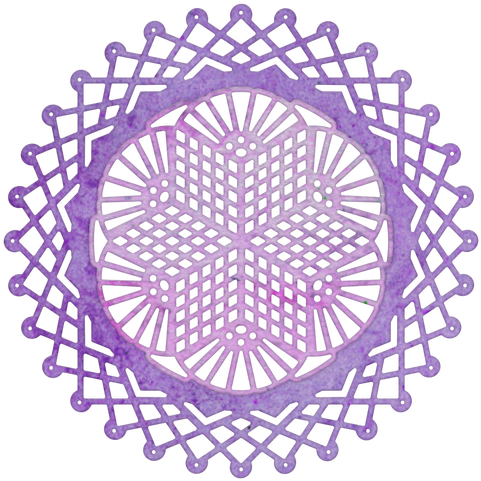 Cheery Lynn Designs Rum Punch Doily W/ Angel Wing Die - Cheery Lynn Designs - Rum Punch Doily W/ Angel Wing (500x500)