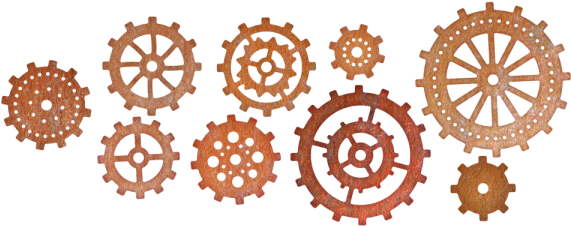 Cheery Lynn Designs - Cheery Lynn Designs Dies - Gears (set Of 9) B340 (600x600)