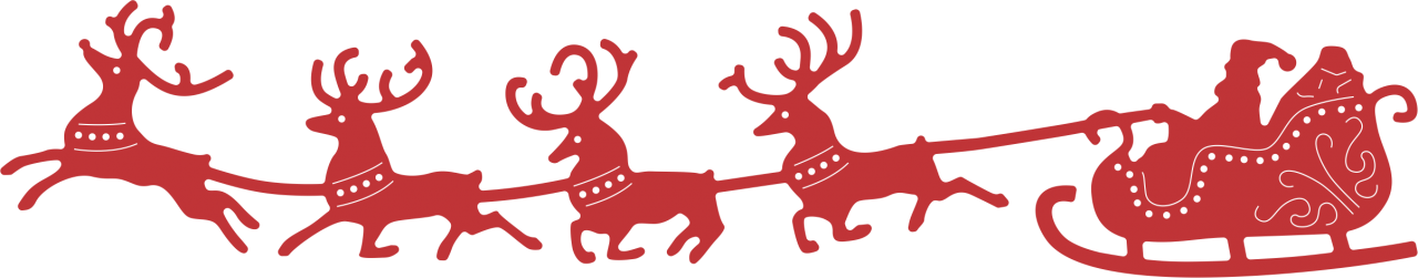 Santa's Slay With Reindeer (1280x251)