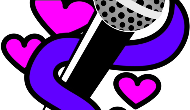 Microphone Cartoon Drawing - Clip Art (678x381)