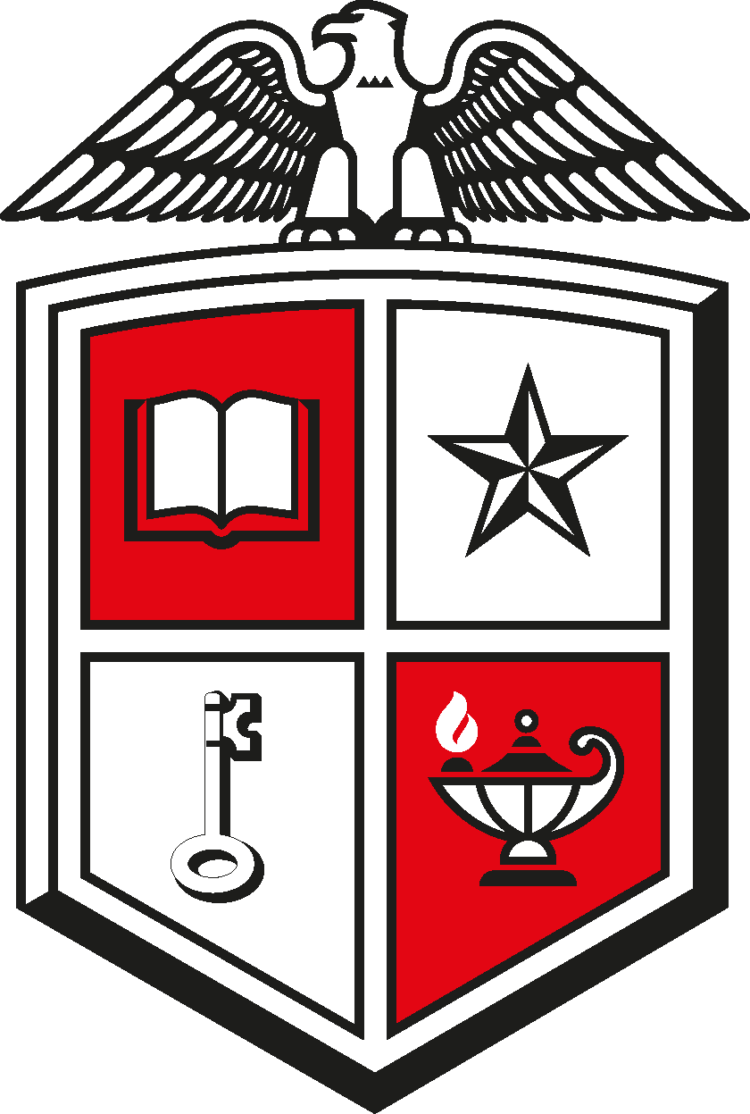 Texas Tech University Is A Teaching And Research Institution - Texas Tech University Shield (840x1247)