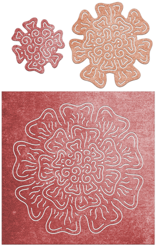 Cheery Lynn Designs - Cheery Lynn Designs B773 3d Marigold Flower Die Set (500x500)