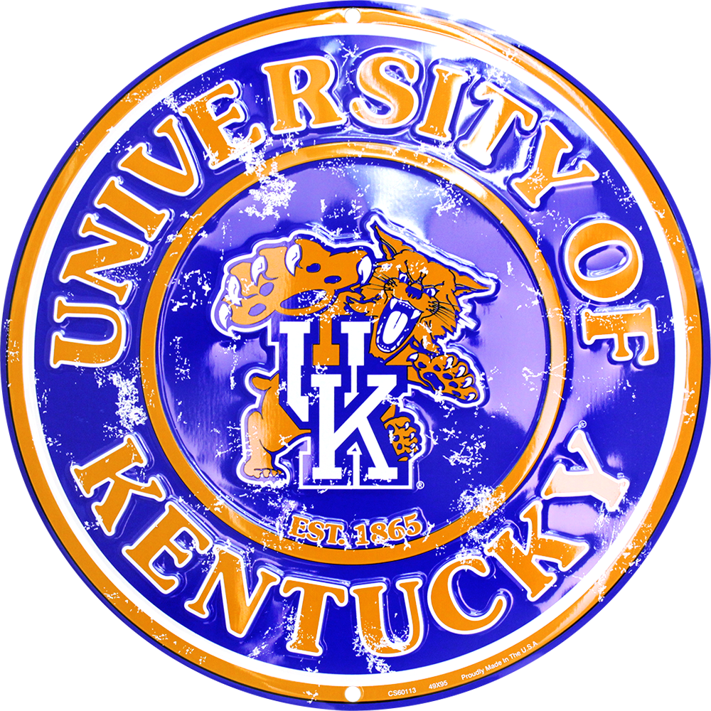 Kentucky Wildcats Circle Sign - Kentucky Wildcats Circle Sign (1000x1000)