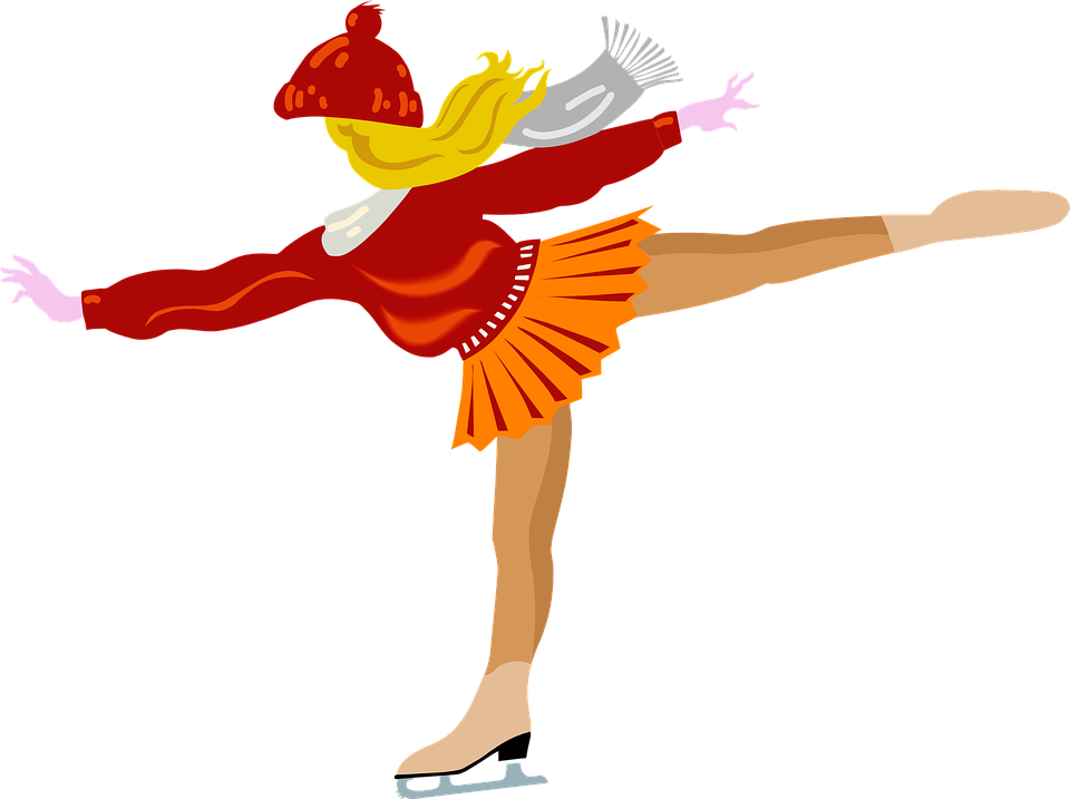Figure Skater Cliparts 21, Buy Clip Art - Ice Skating Clip Art (960x717)