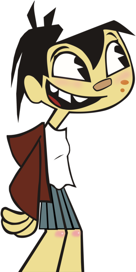 Sheldon Lee Genderbend By Robot Voice On Deviantart - My Life As A Teenage (855x934)