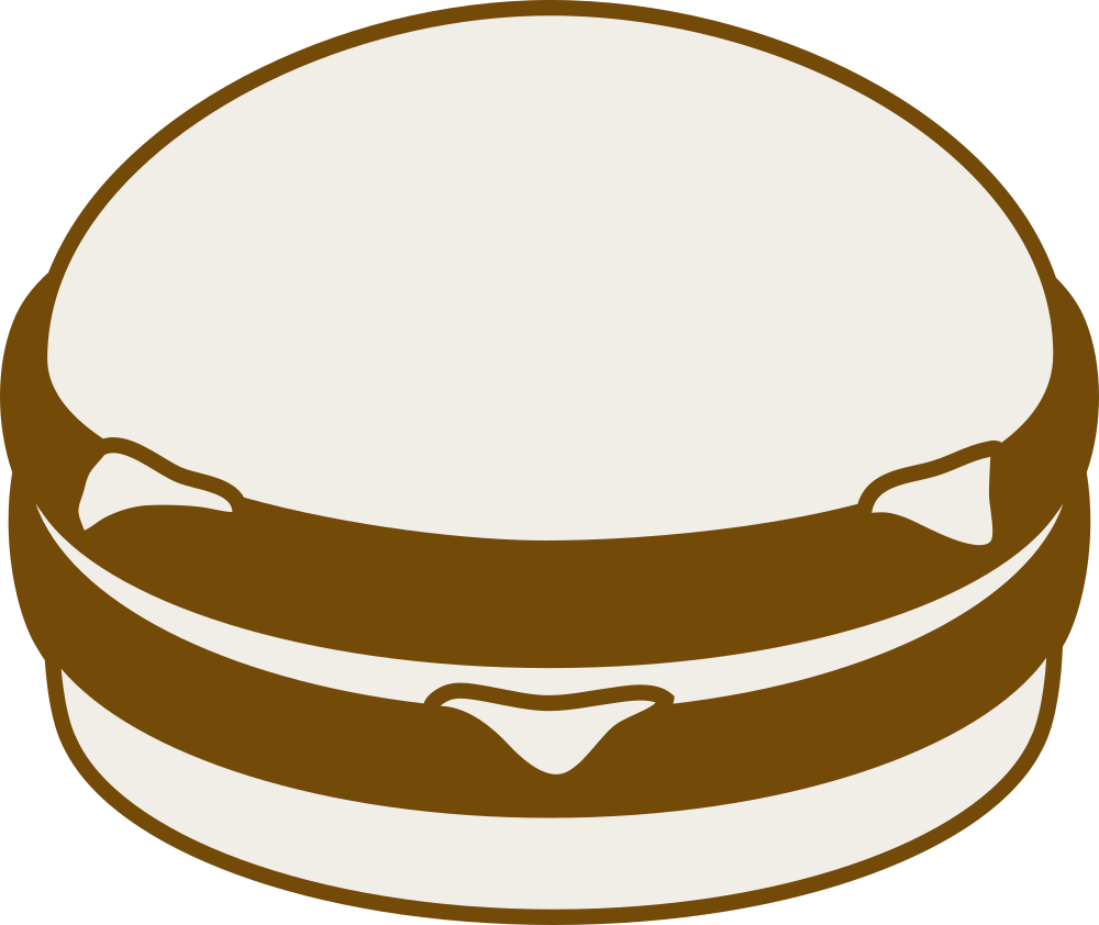 Hamburger Silhouette (2400x2020)