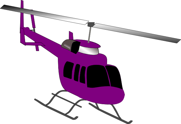 Helicopter Clipart - Helicopter Clip Art (600x413)