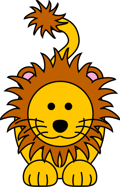 Animated Pictures Of A Lion (384x599)